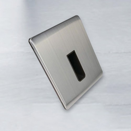 Recessed stair lights with 3 different lighting shapes