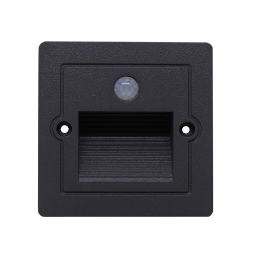 Recessed step lights outdoor with motion sensor